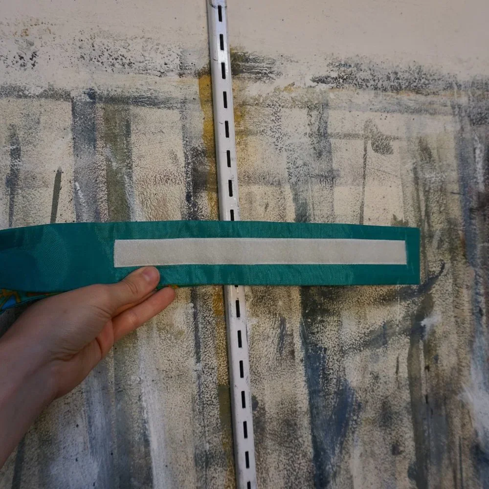 💚 VINTAGE PATCHINGTON Graphic Velcro Belt (S)